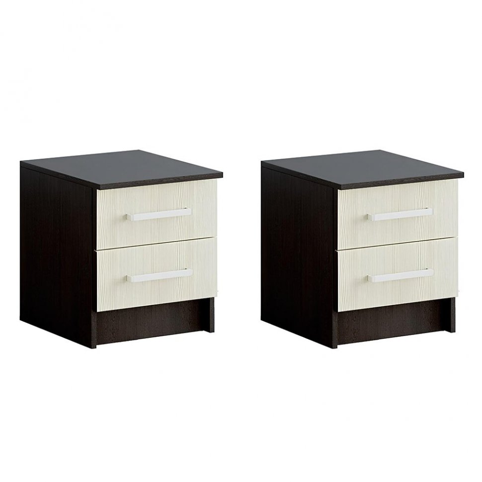 Тумбы прикроватные Фиеста БТС (Венге) 2 шт
