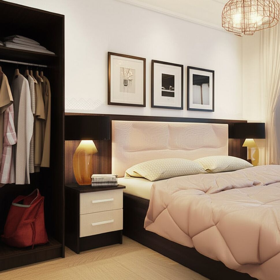 Тумбы прикроватные Фиеста БТС (Венге) 2 шт