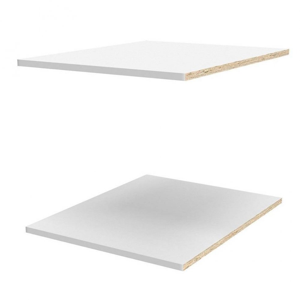 Комплект полок Рум, 50 см белый