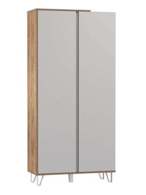 Шкаф для одежды 58.17 Гавана Кейптаун / Серый