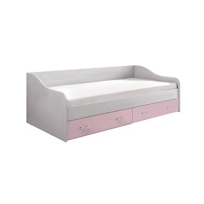 Кровать детская с ящиками FASHION, Белый