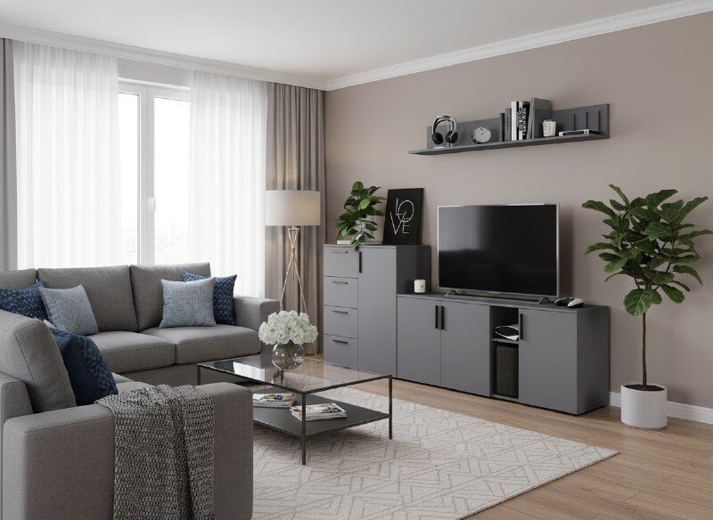 Гостиная Эйр 2 Графит