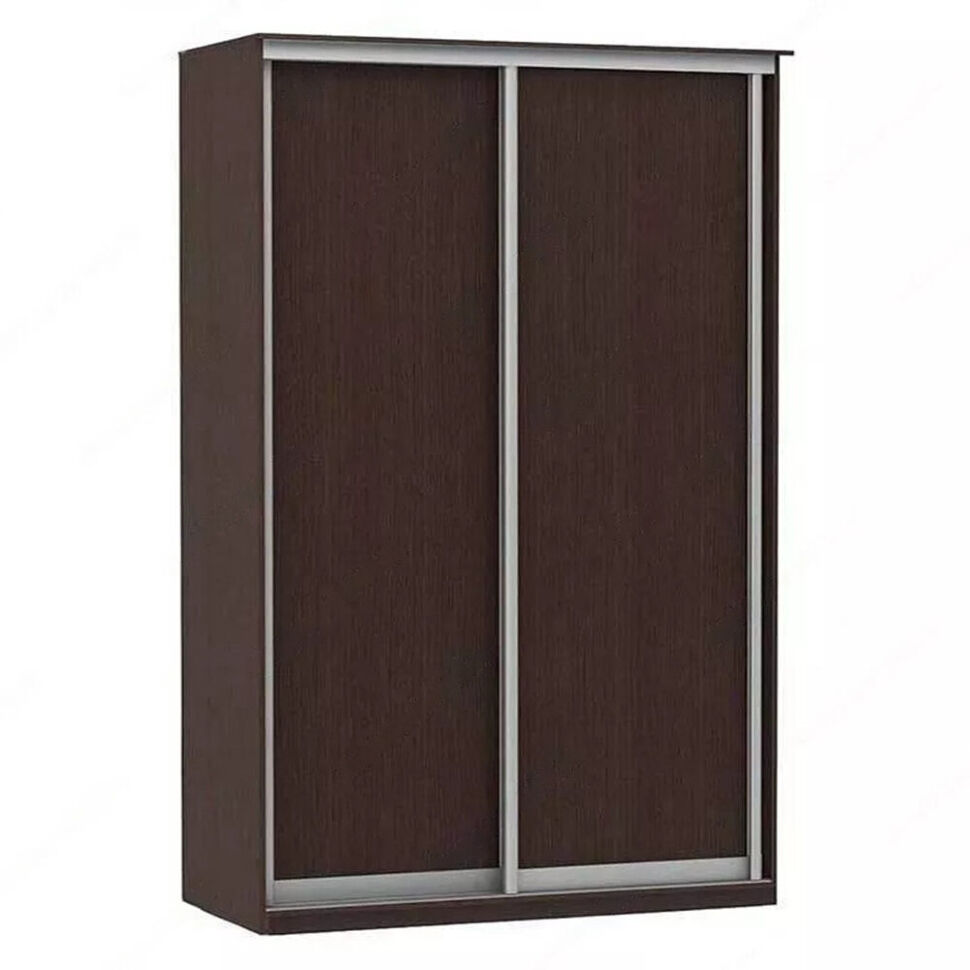 Шкаф купе Модерн 1190х450 2-х дверный 2-х секционный глухой венге