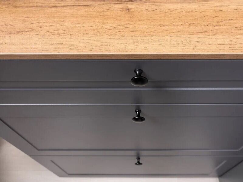 Остин Тумба для обуви 16.121 Серый графит/Дуб Вотан