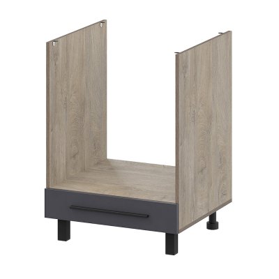 Шкаф под духовку 60 см Этна 6д1я (Софт Графит)