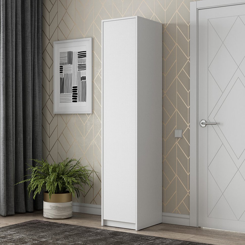 Шкаф-пенал Айден П06-400 Белый