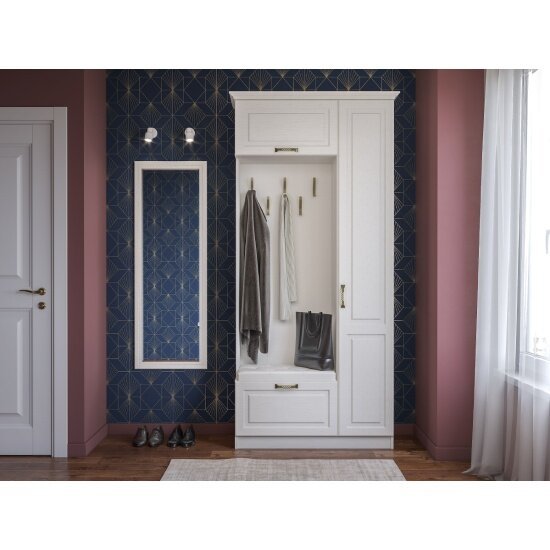 Ливерпуль Зеркало навесное 03.242 Ясень ваниль