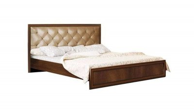 Кровать двуспальная 06.121-01 Габриэлла (1400) с подъемным механизмом дуб кальяри/дуб коньяк