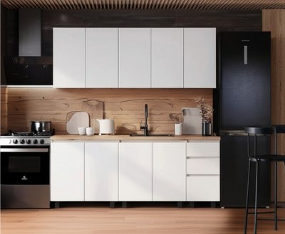 Кухня Честер 2 м, Белый