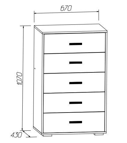 Комод Лило (MLK) 