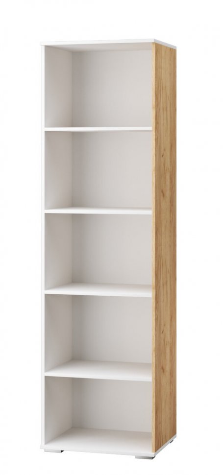 Шкаф для белья Оскар-18 (ТЭКС) Белый / Дуб Крафт