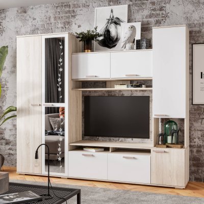 Стенка в гостиную Лукас (Семья Мебелони)