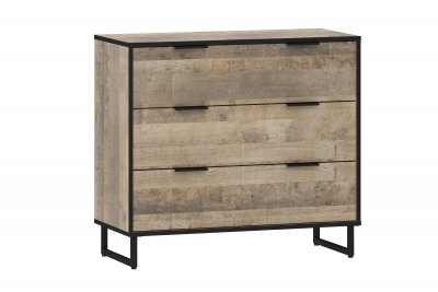 НМ 014.25 Комод Фолк Дуб Гранж песочный