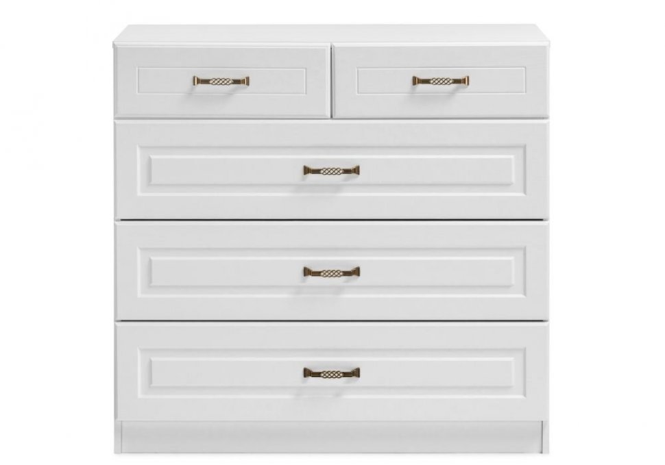 Ливерпуль Комод 10.103.01 Белый/Ясень ваниль