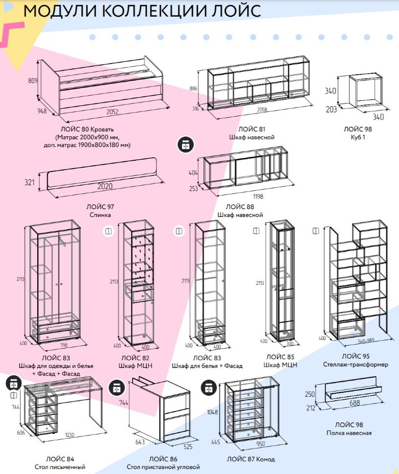 Куб 1 белый Лойс 98 (Глазов)