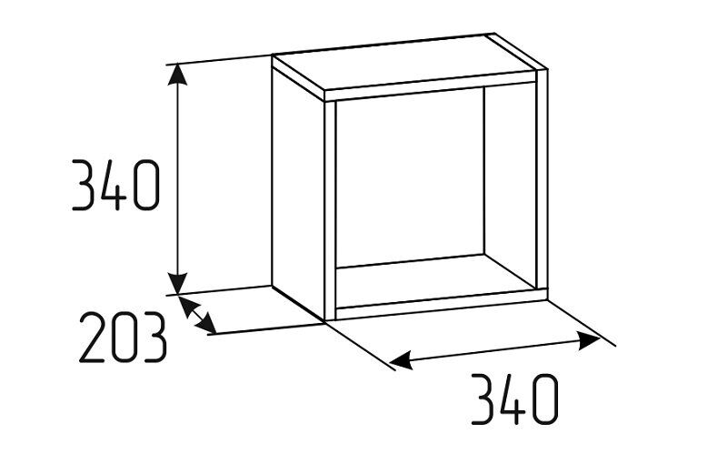 Куб 1 белый Лойс 98 (Глазов)