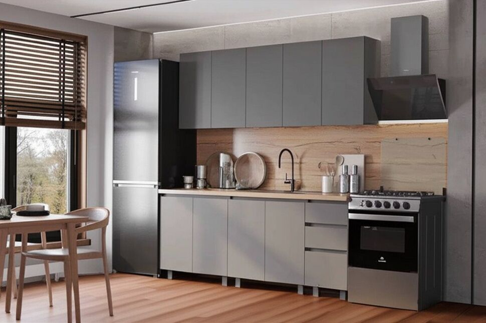 Кухня Честер 2 м, Графит