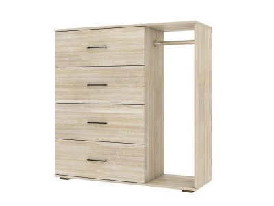 Комод со штангой Дуб Сонома