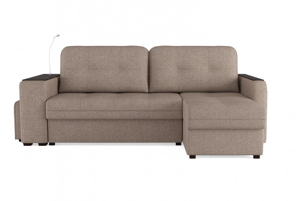 Диван угловой Smart 4 Б4-2Т-1Пф-Б3 Рогожка Sherlock 932