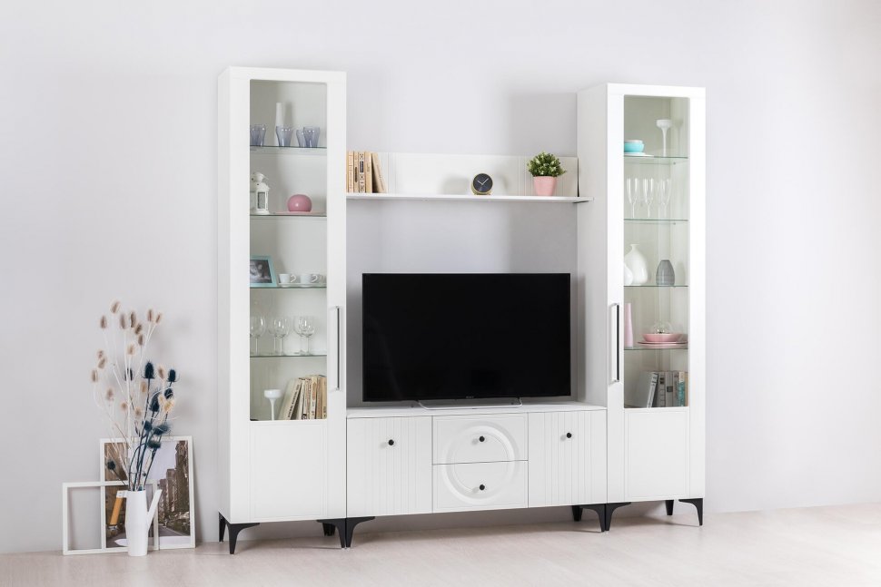 Валенсия шкаф 13.218 Белый