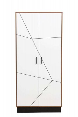 Шкаф для одежды Гамма 54.03 Таксония/Белый