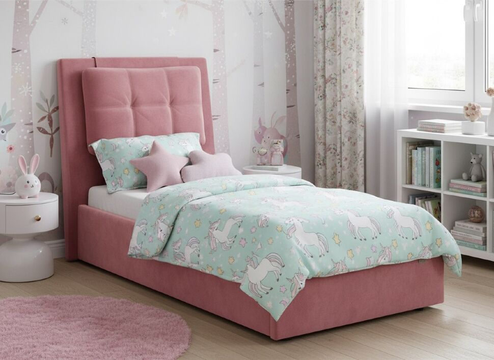 Кровать Ester 900 модель 311 Ультра коралл