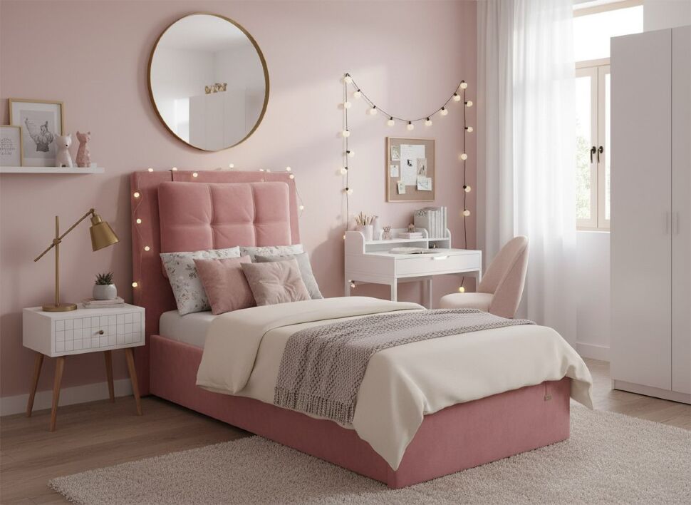 Кровать Ester 900 модель 311 Ультра коралл