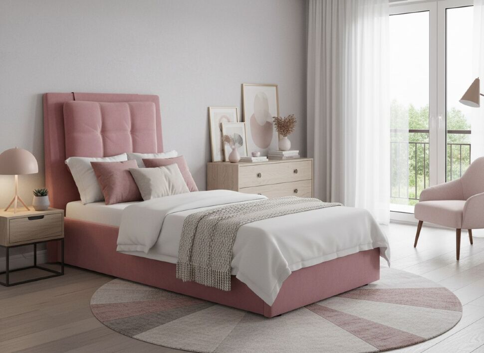 Кровать Ester 900 модель 311 Ультра коралл