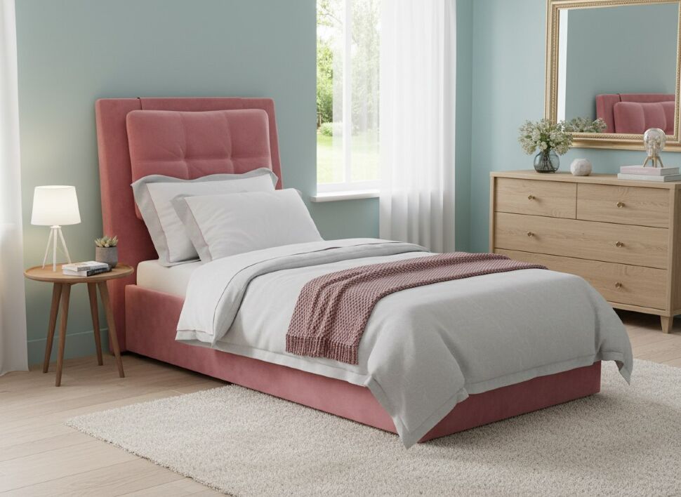 Кровать Ester 900 модель 311 Ультра коралл