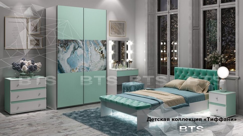 Туалетный столик Тифани СТ-03 БТС