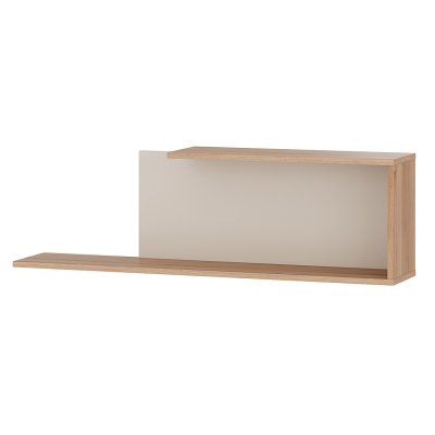 Полка навесная Кельн (БТС) АН-02 Дуб Смоки / Кашемир