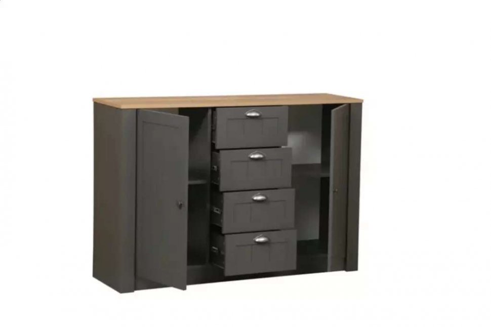 Гостиная Прованс 2 (Олмеко) серый