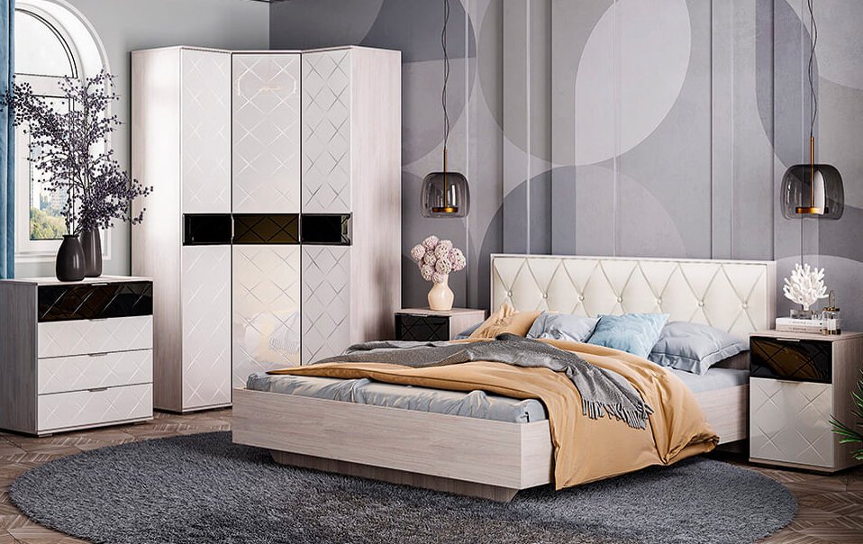 Шкаф-пенал Кимберли ПН-16 Семья Мебелони (БТС)