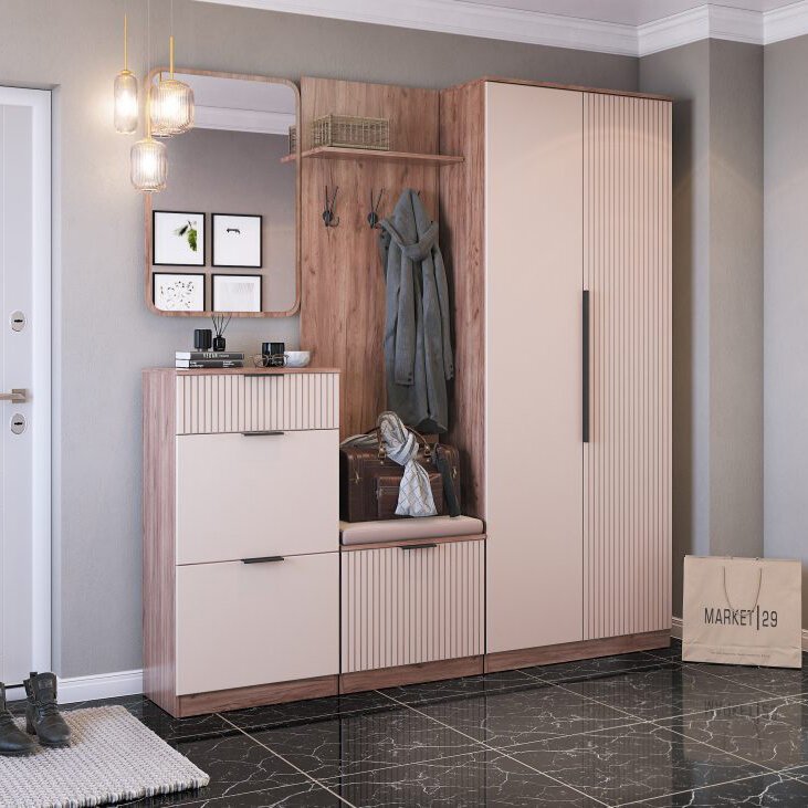 Шкаф двухдверный Тоскана (MLK) 384