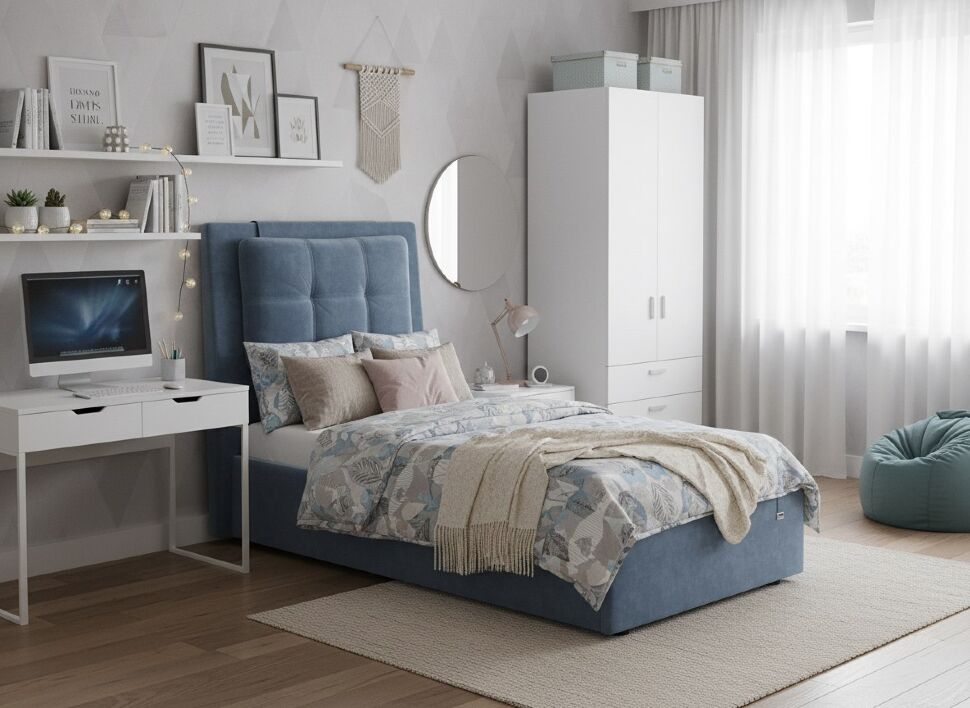 Кровать Ester 900 модель 311 Галакси лайт 22