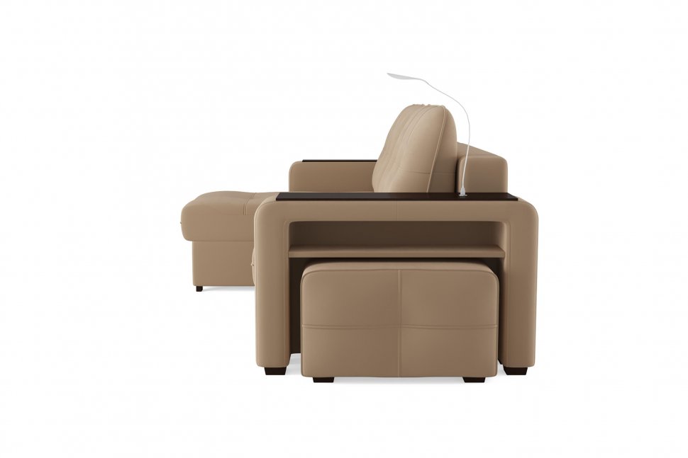 Диван угловой Smart 4 Б3-1Пф-2Т-Б4 Велюр Velutto 05