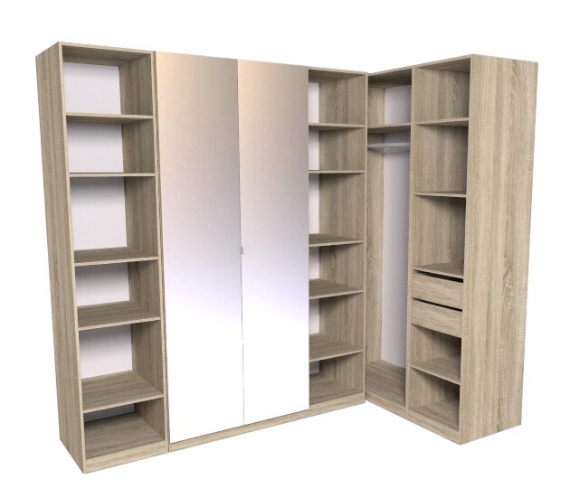 Корпус шкафа 50 РУМ (Глазов) Дуб Сонома