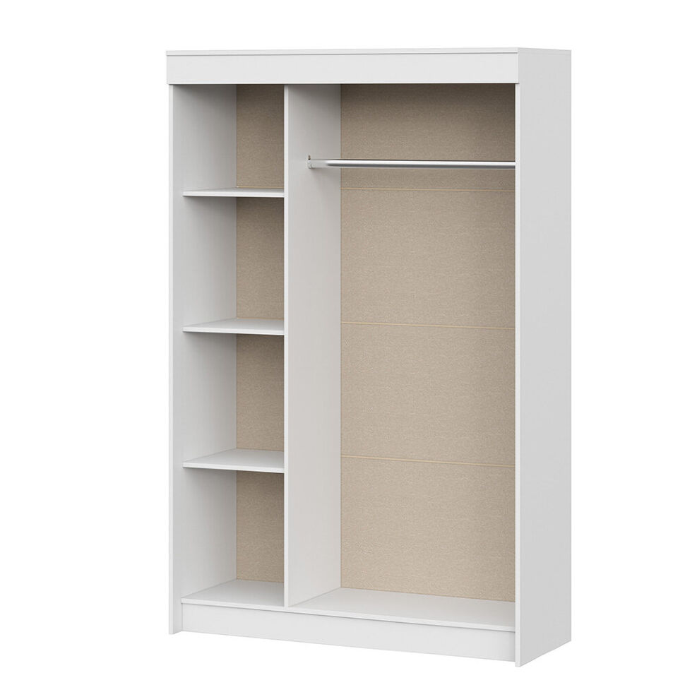 Шкаф-купе Бассо 1300 Серый / Антрацит