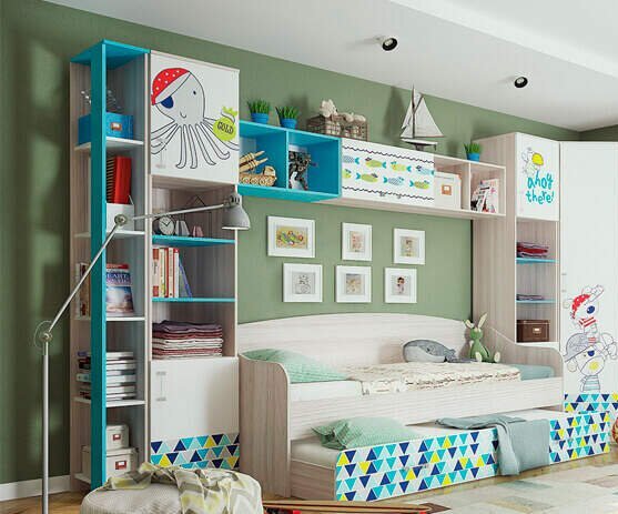 Угловой стеллаж Джимми MLK