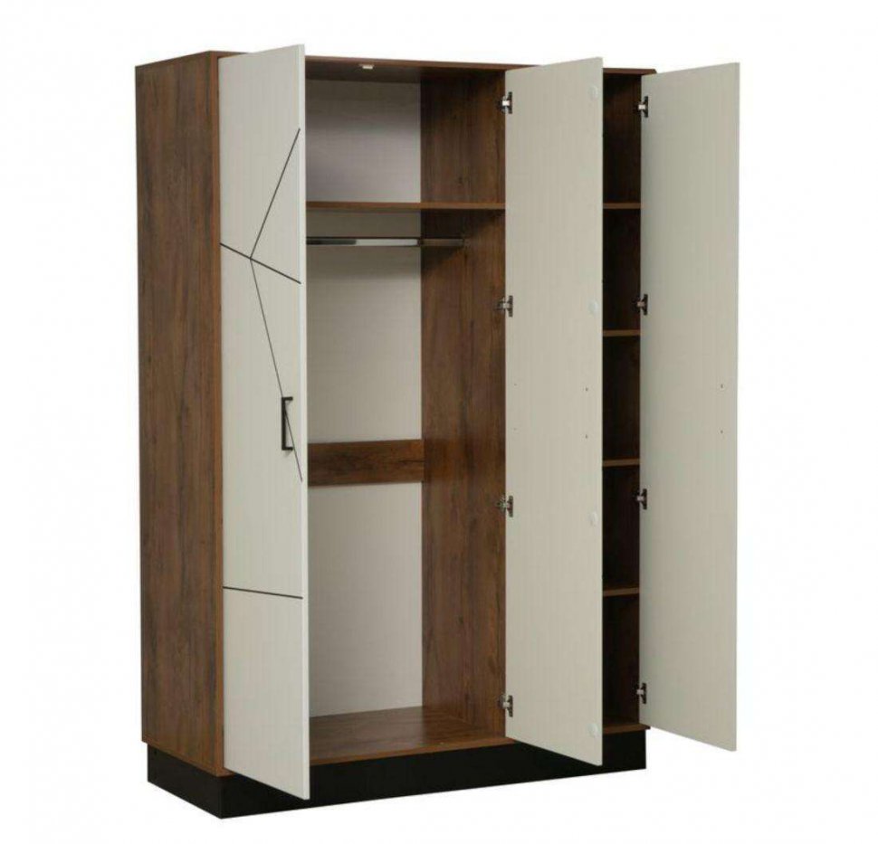 Шкаф для одежды Гамма 54.12 Таксония/Белый