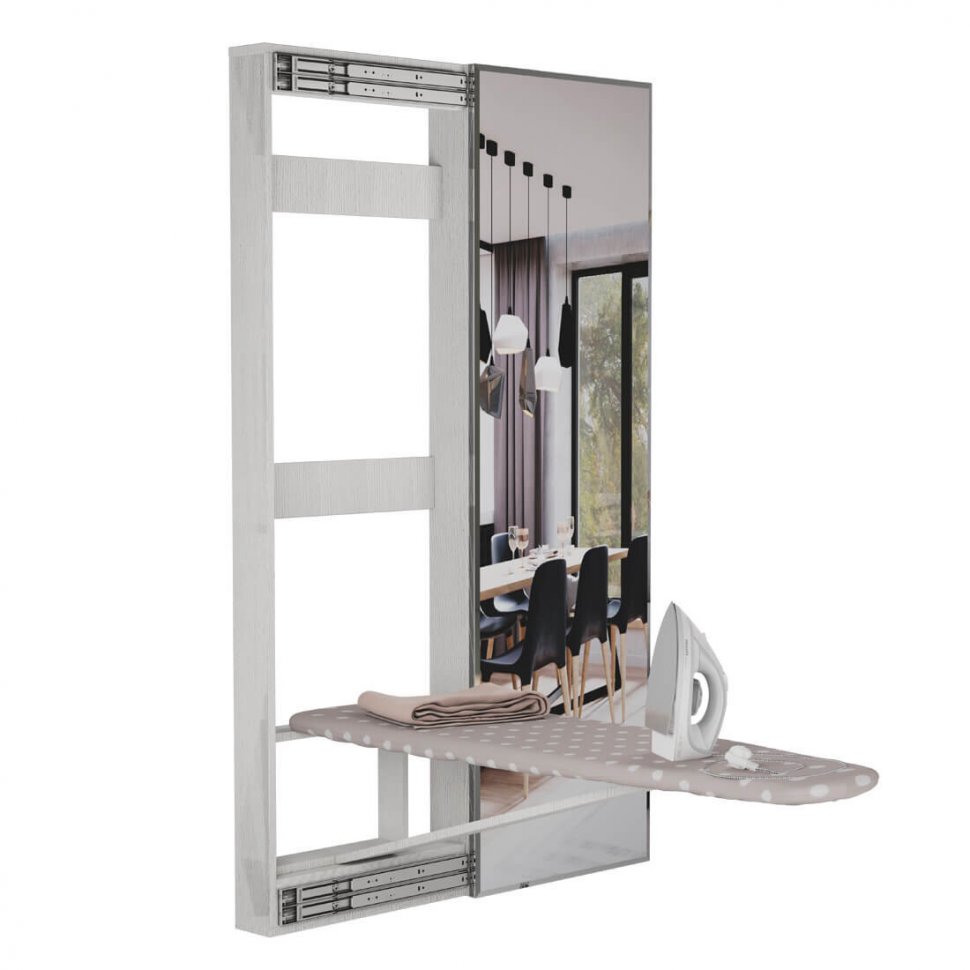 Гладильная доска Смарт БТС с зеркалом (Лоредо)