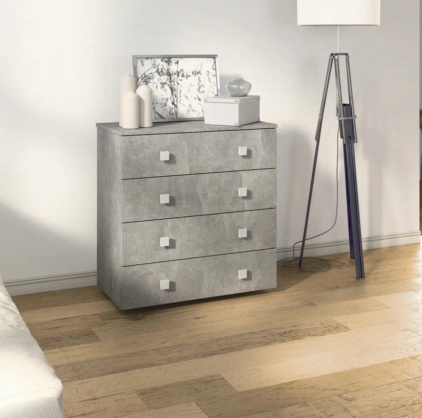 Комод Лофт-4 Бетон ателье