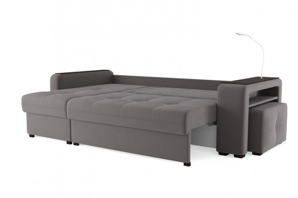 Диван угловой Smart 4 Б3-1Пф-2Т-Б4 Велюр Velutto 19