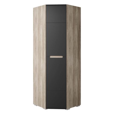 Шкаф угловой Наоми ШК-21 (БТС) Графит