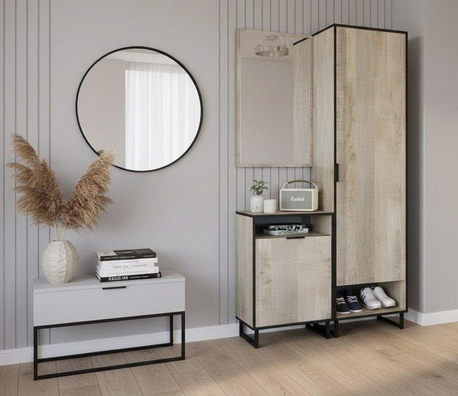 Прихожая Фолк-3 Дуб Гранж песочный