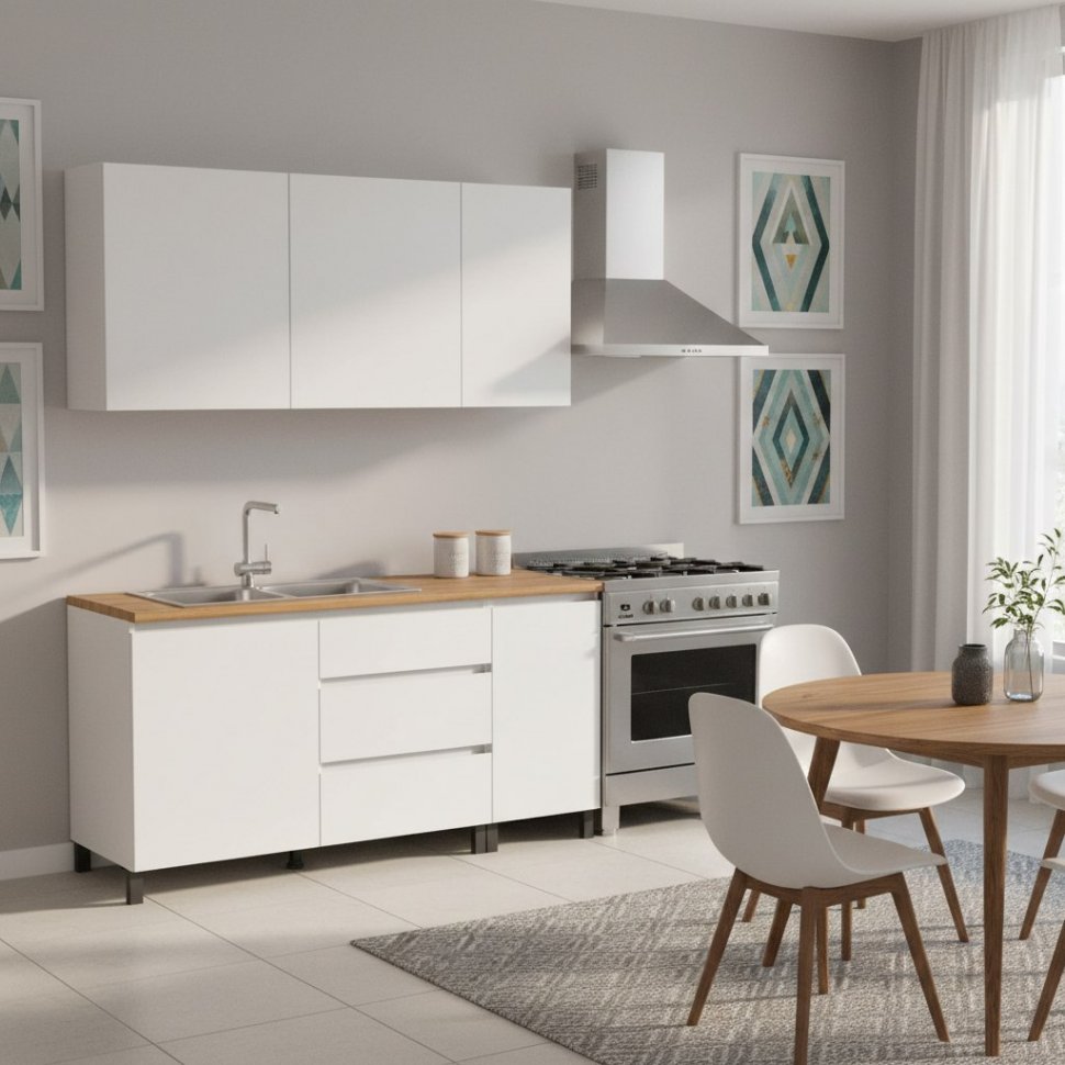 Кухня София 1600 белый