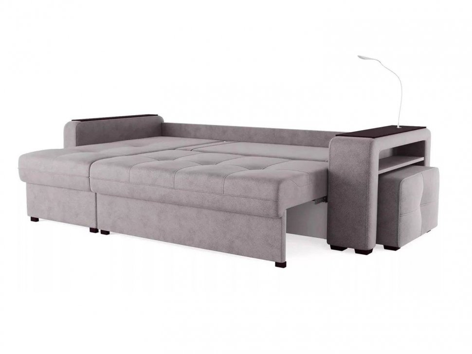 Диван угловой Smart 4 Б3-1Пф-2Т-Б4 Велюр Кашемир 890