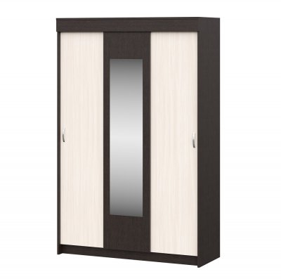 Шкаф-купе Бассо 1300 Венге / Дуб белфорд