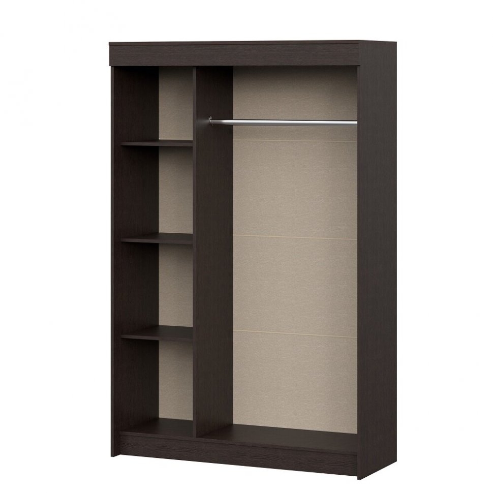 Шкаф-купе Бассо 1300 Венге / Дуб белфорд