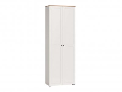 Остин Шкаф 16.307 белый/дуб золотой